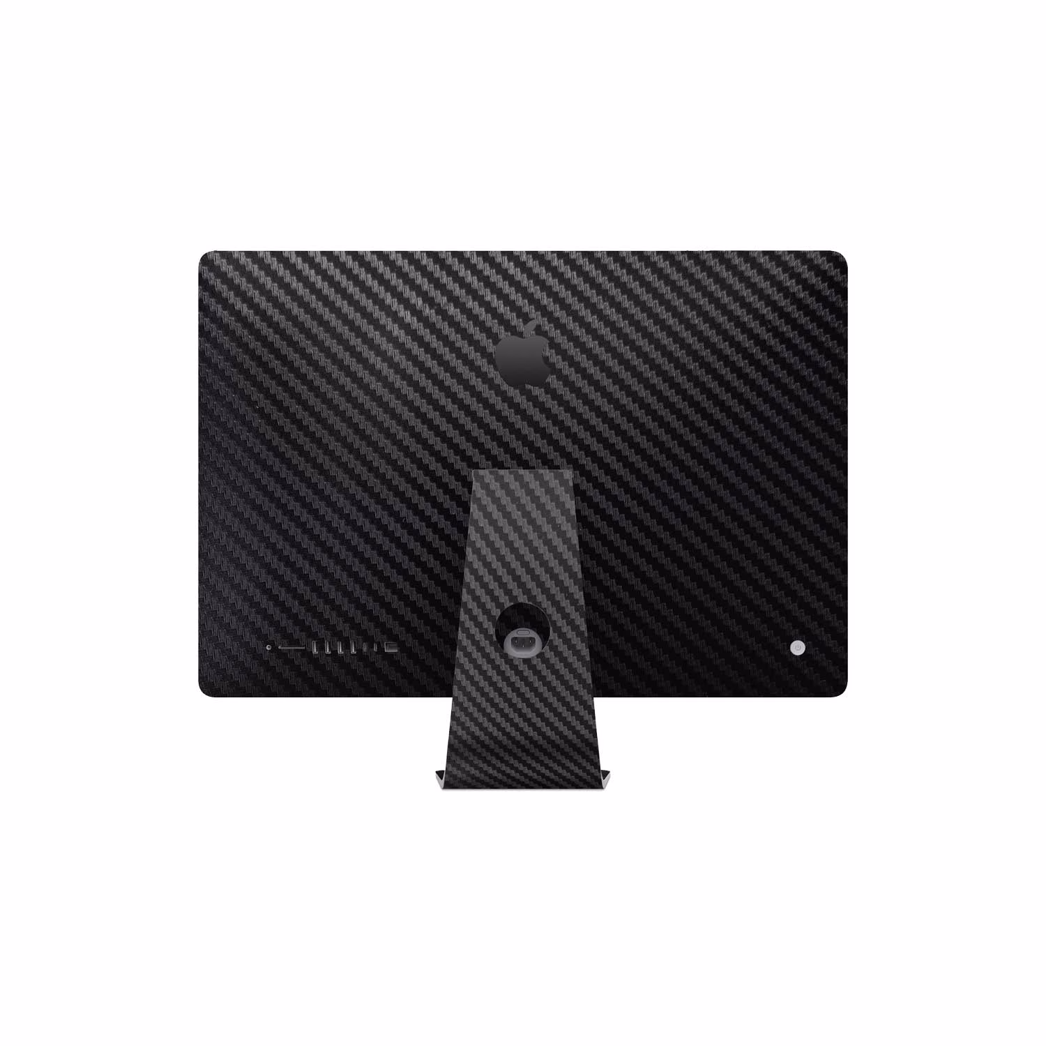 3D Textured Black Carbon Fibre Skin for Apple iMac 27-inch