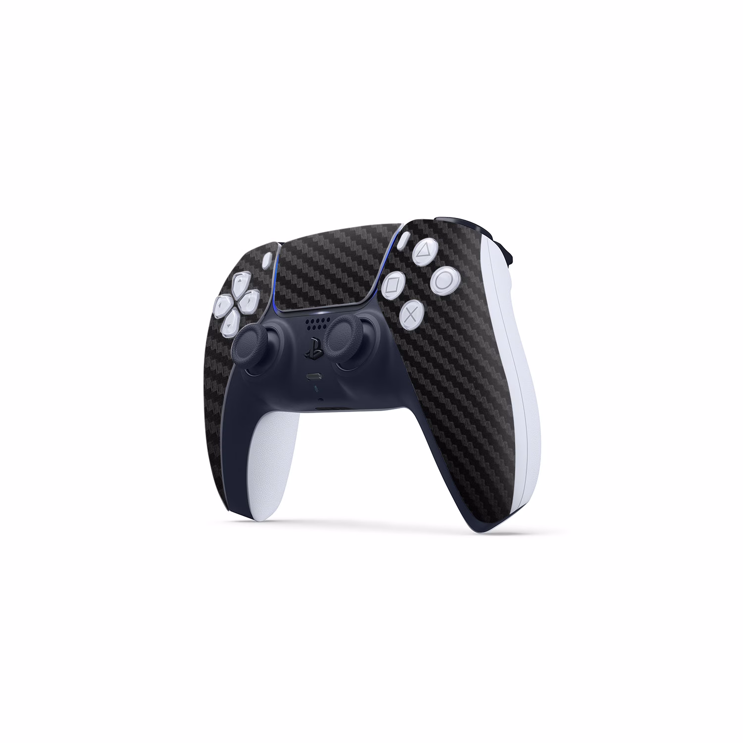 3M Black Carbon Fibre Skin Wrap Sony PS5 DualSense Controller