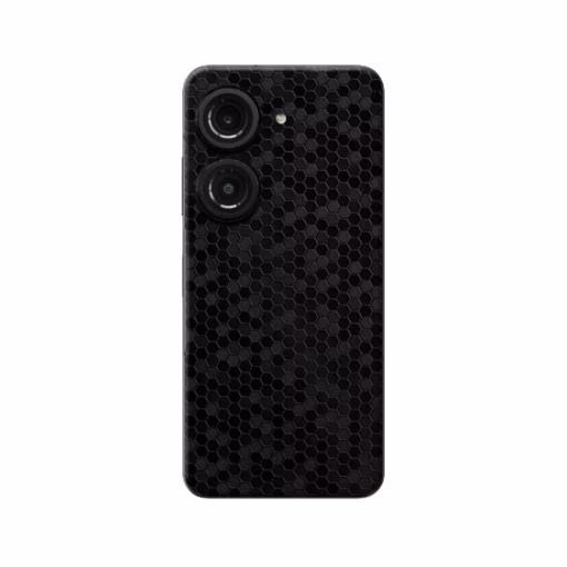 black-3d-honeycomb