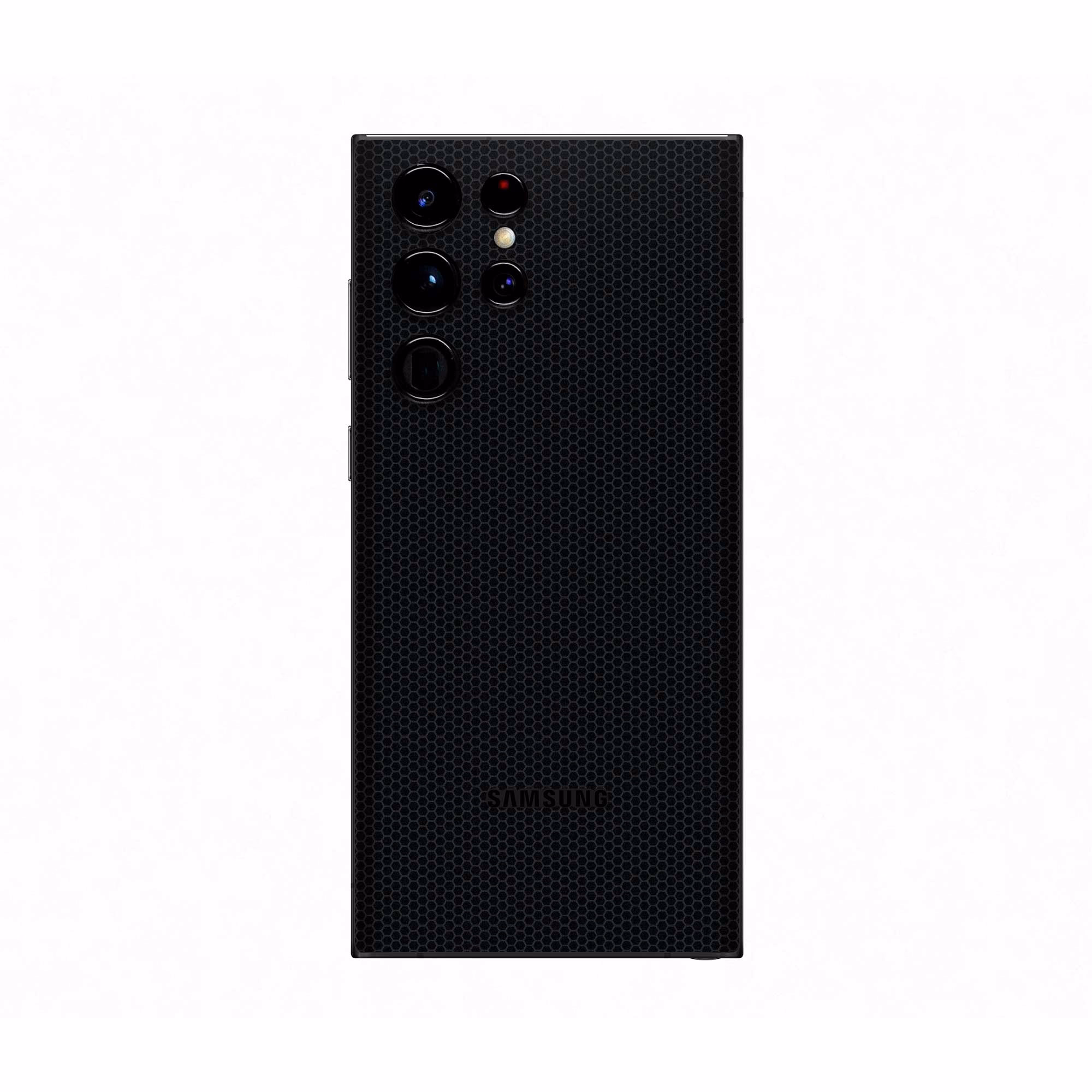 Folie Protectie Skin Samsung Galaxy S24 Ultra MATRIX Black
