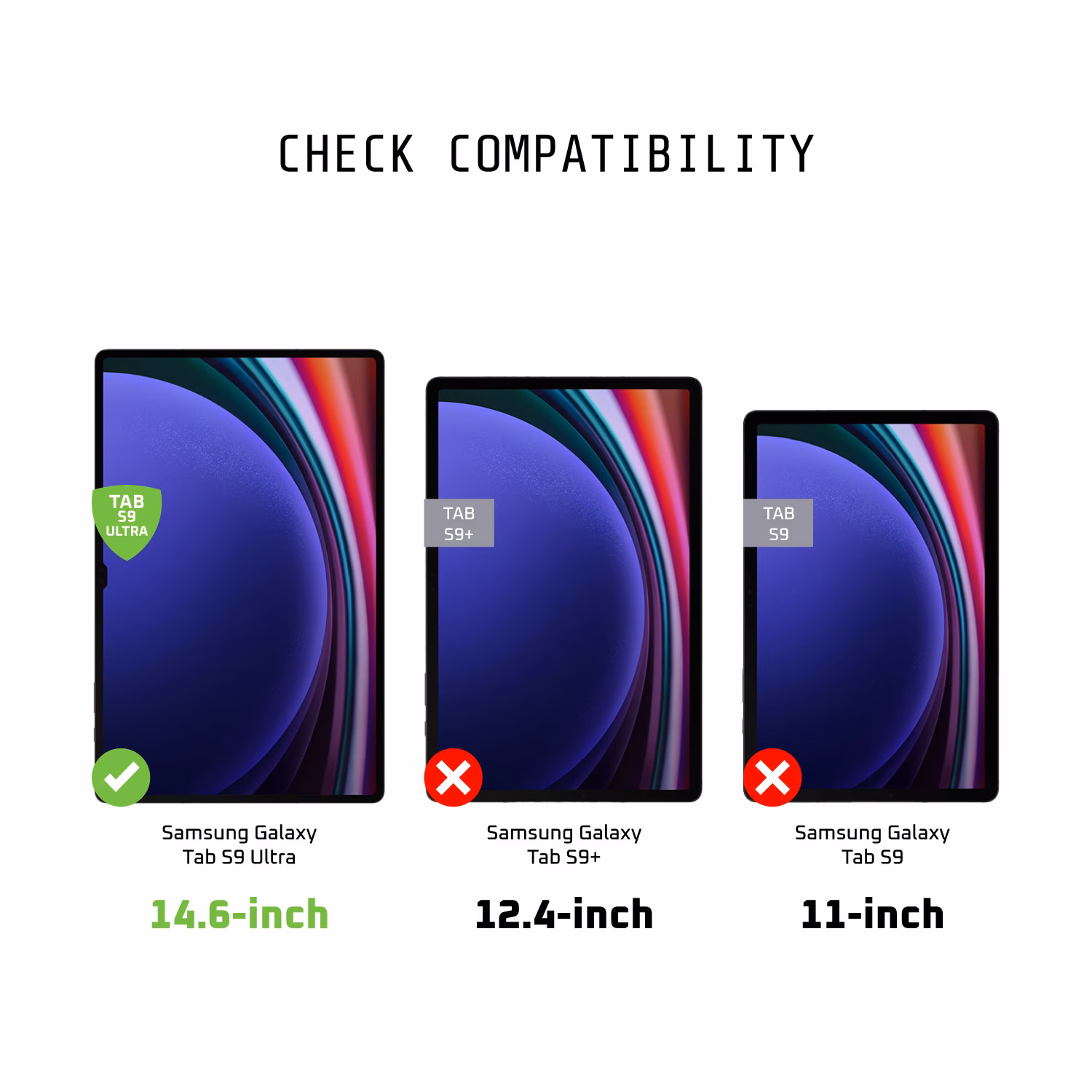 Samsung Galaxy Tab S9 Ultra Anti-glare Matte Screen Protector