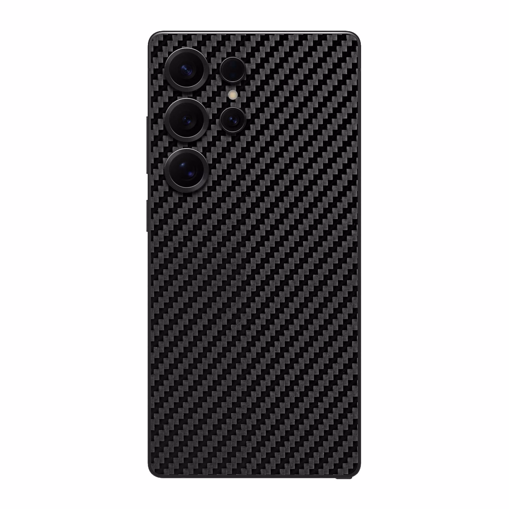 Folie Protectie Skin Samsung Galaxy S25 Ultra CARBON FIBRE Series