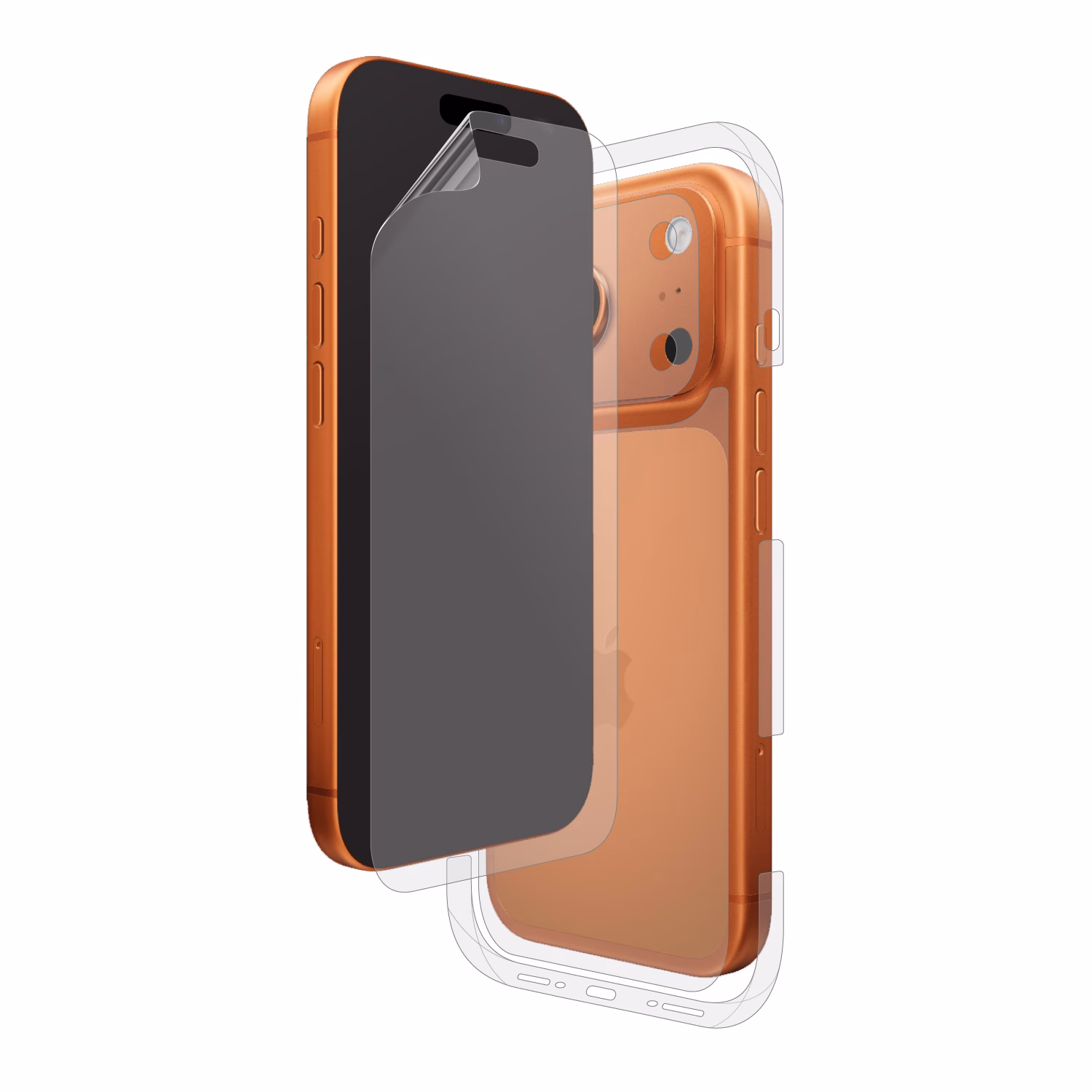Apple iPhone 17 Pro Max (6.9″, 2025) - Folie Protectie Transparenta - Clear Series